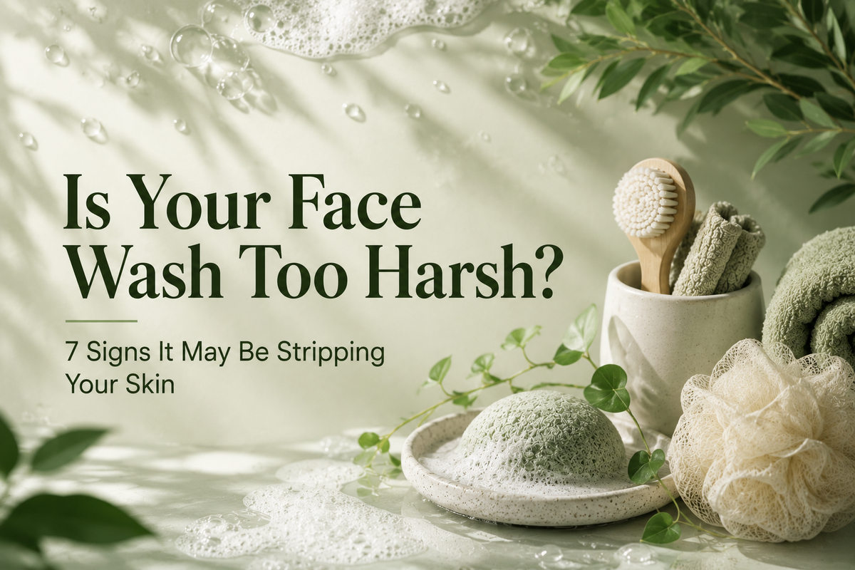Is Your Face Wash Too Harsh? 7 Signs It May Be Stripping Your Skin