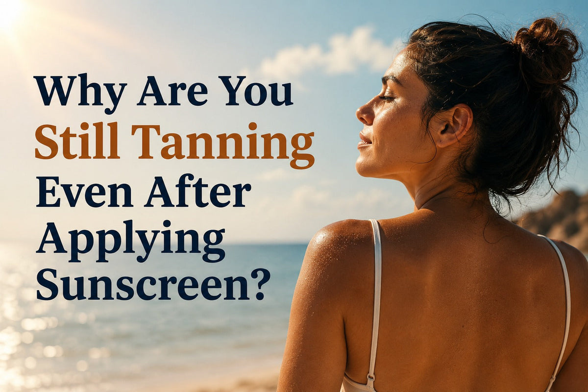 Why Are You Still Tanning Even After Applying Sunscreen?