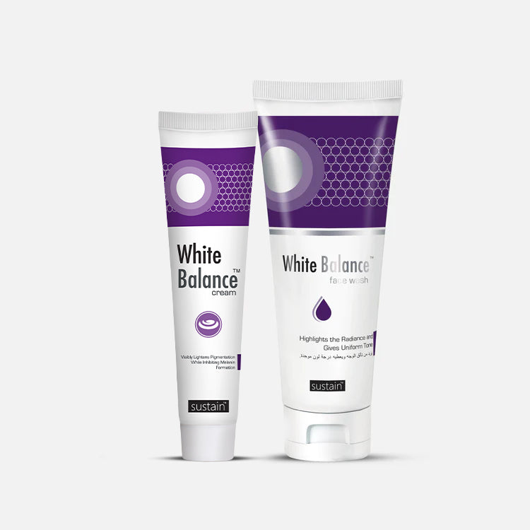Get a Uniform Skin Tone with White Balance Cream and Facewash Bundle ...