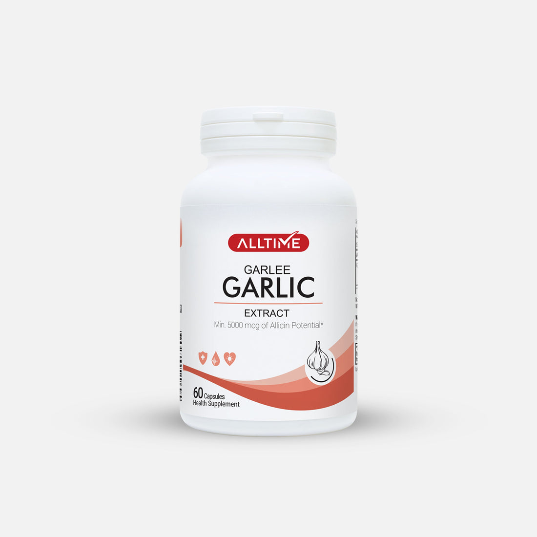 Garlic Extact Garlic Extract Supplement | Min. 5000 mcg Allicin Potential | Blood ...