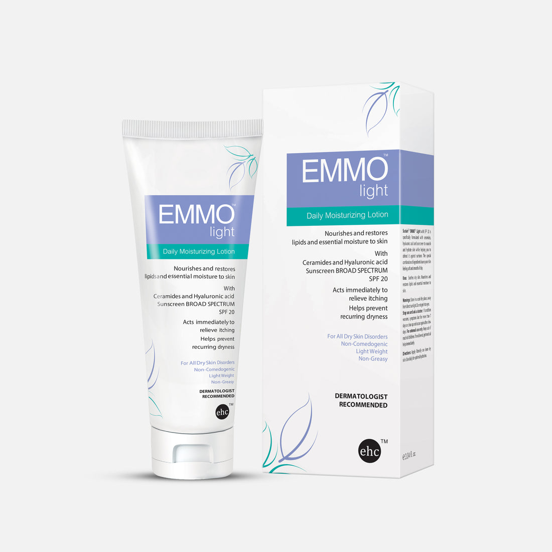 Emmo Light Moisturizing Lotion | Essential Health Care (EHC)