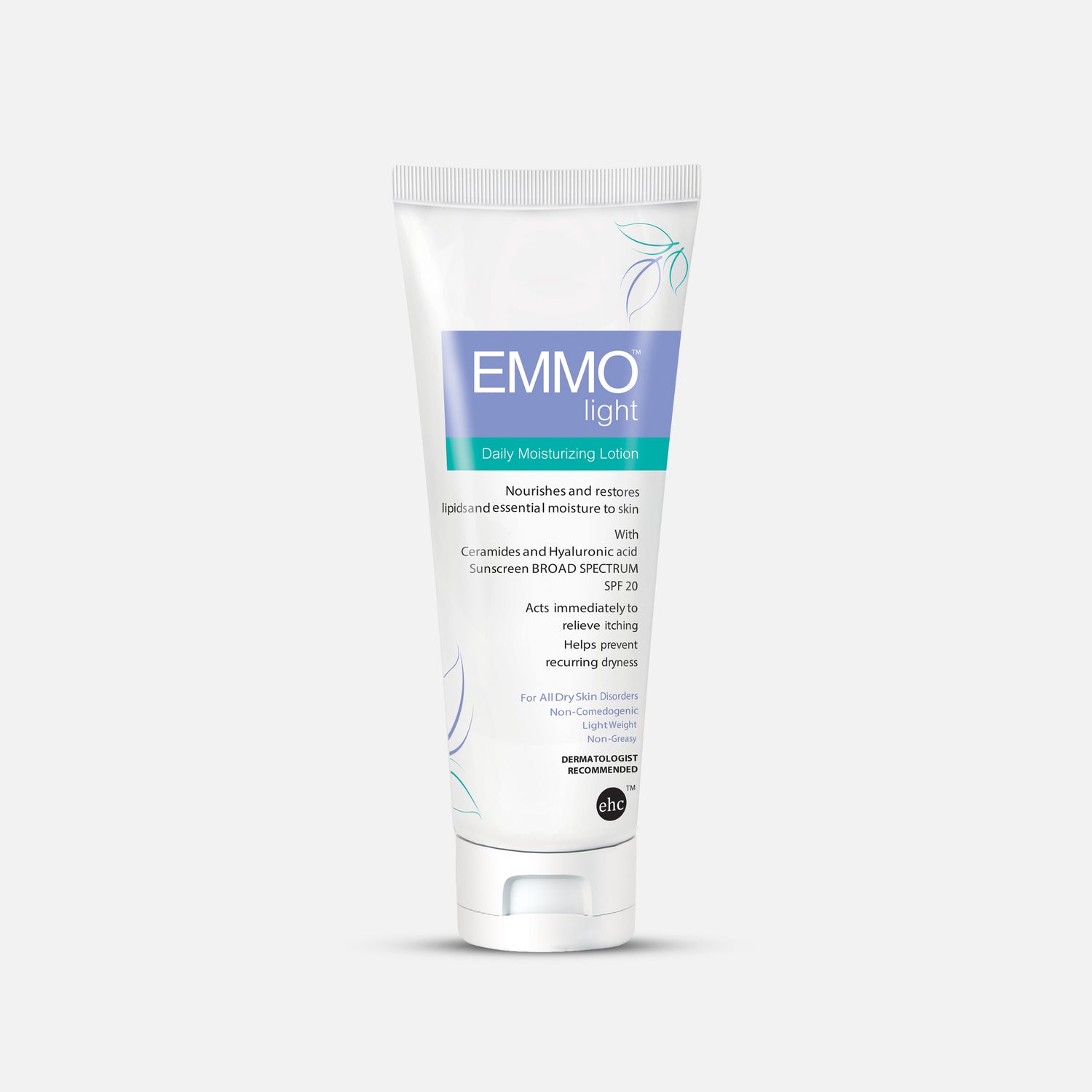 Protect and Nourish Your Skin with Emmo Light Moisturizing Lotion - SPF 20 | Dermatologist Recommended | Essential Health Care – Essentials Healthcare